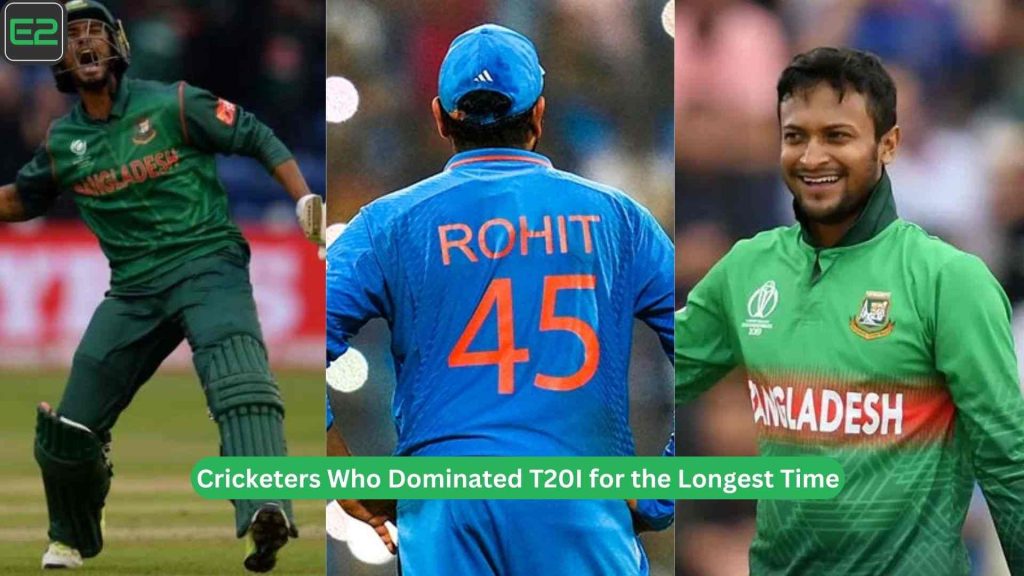 Cricketers Who Dominated T20I for the Longest Time