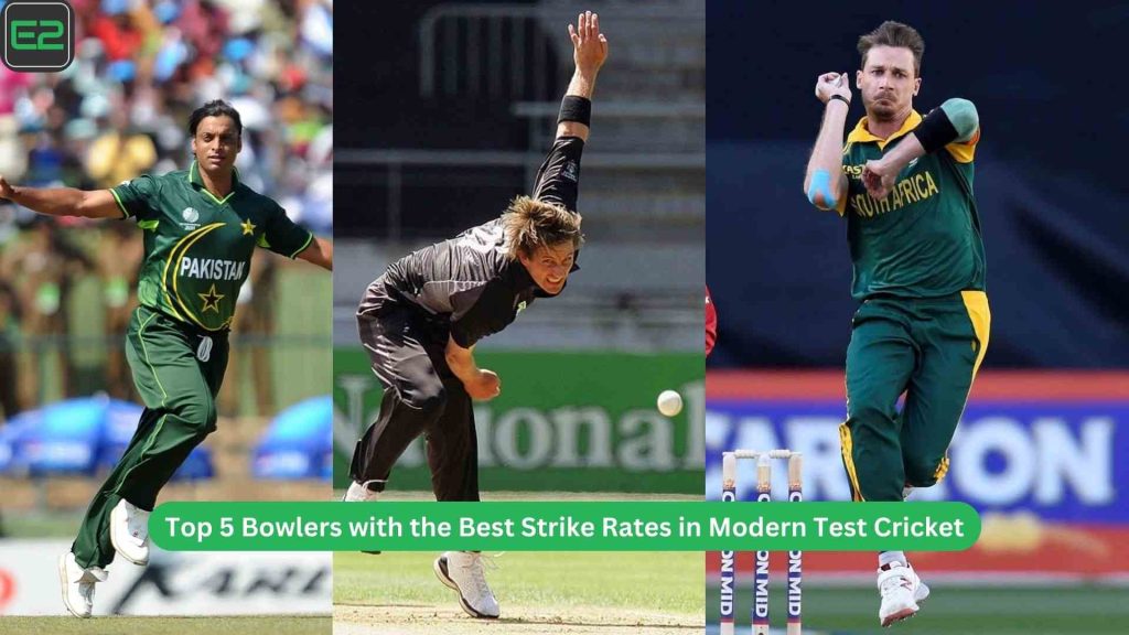 Top 5 Bowlers with the Best Strike Rates in Modern Test Cricket