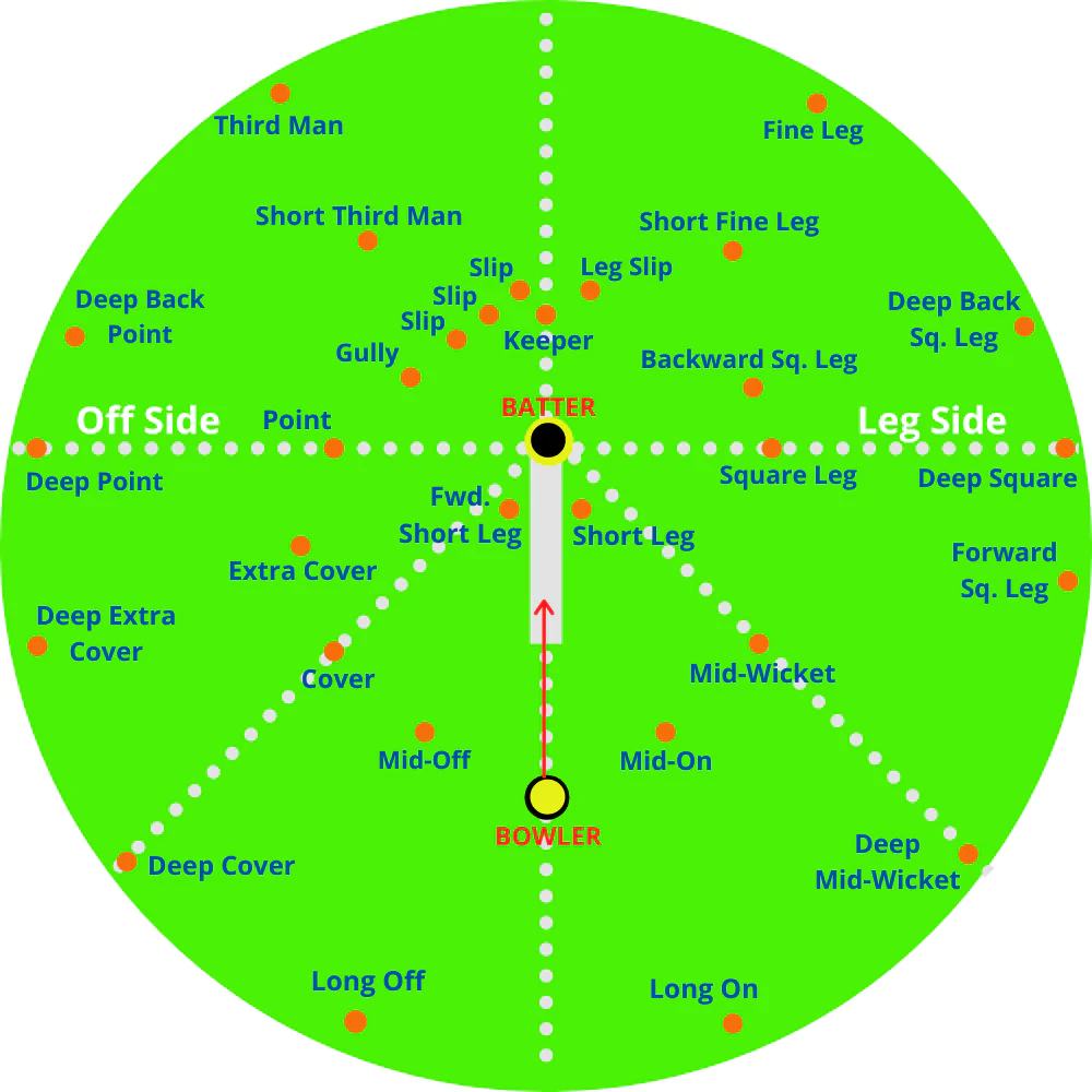 Cricket Fielding Positions