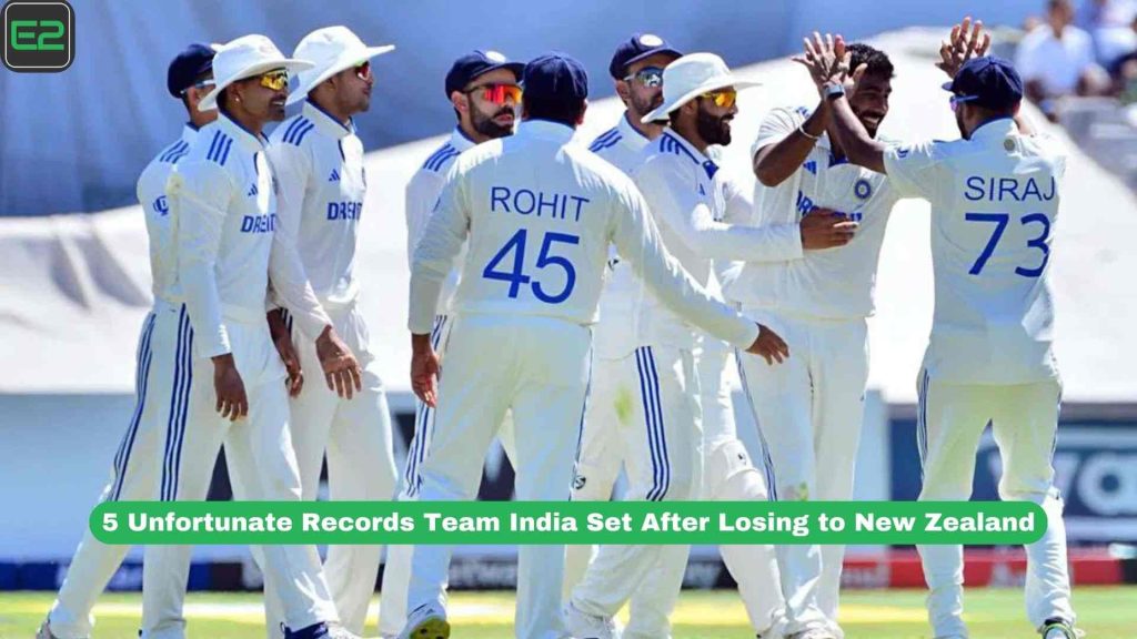 5 Unfortunate Records Team India Set After Losing to New Zealand