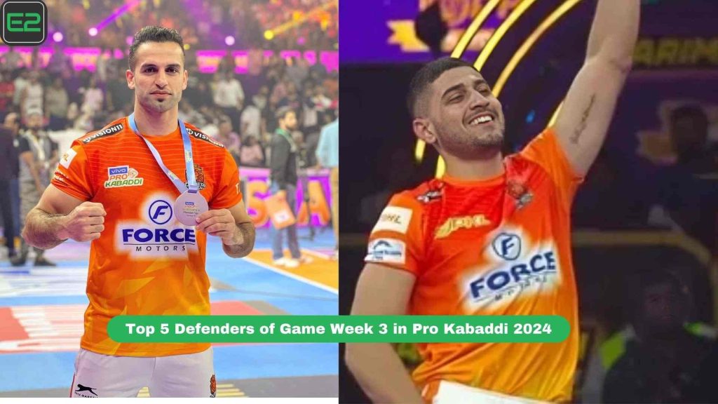 Top 5 Defenders of Game Week 3 in Pro Kabaddi 2024