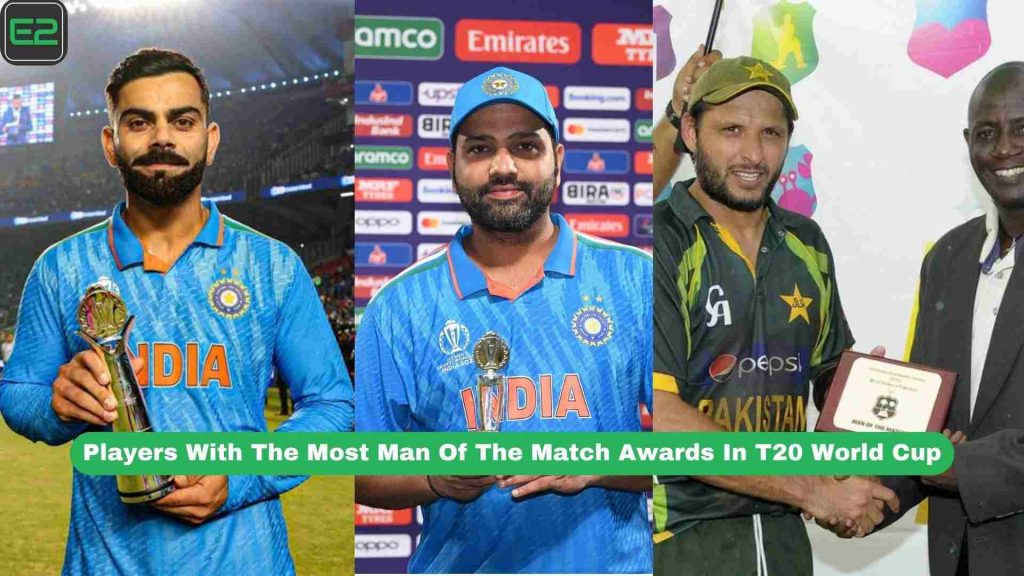 Top Players With The Most Man Of The Match Awards In T20 World Cup