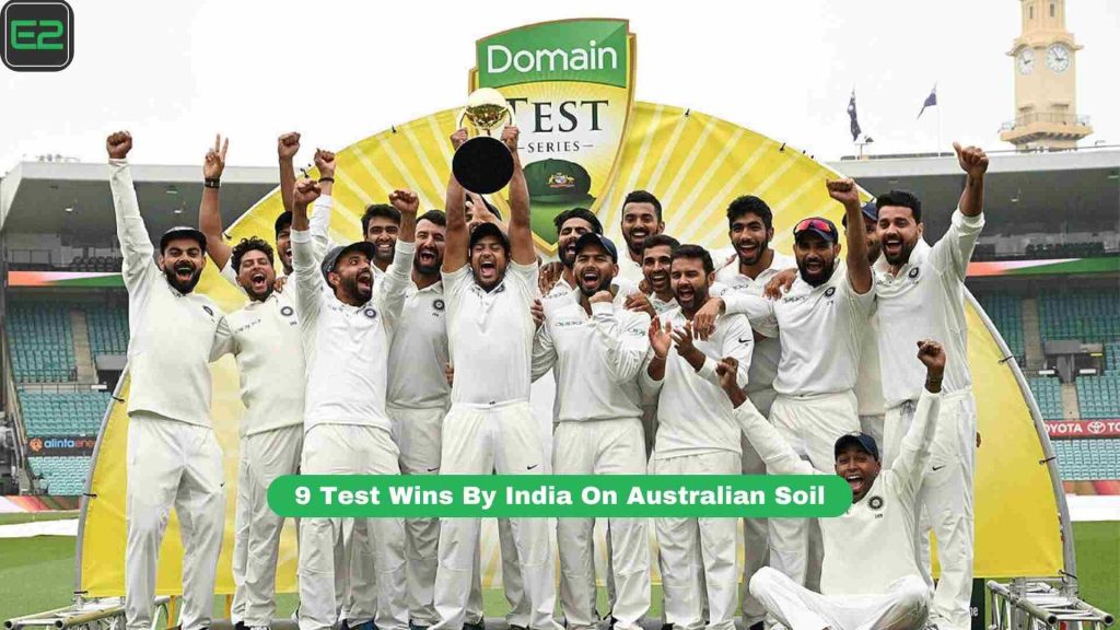 9 Test Wins By India