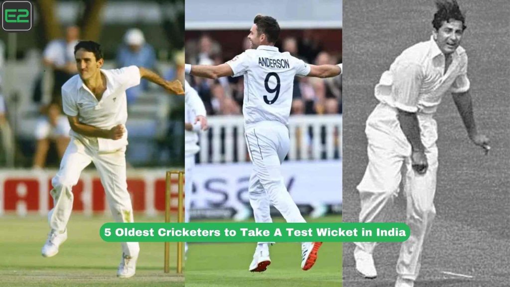 Oldest Cricketers to Take A Test Wicket