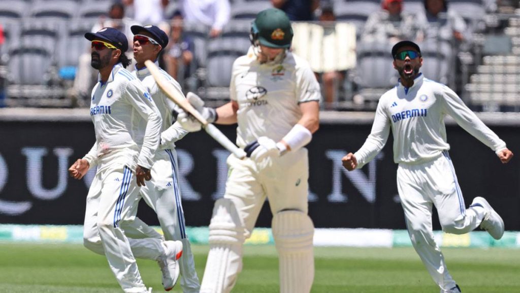 India Vs Australia At Optus Stadium