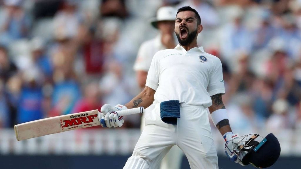 Test Innings of Virat Kohli