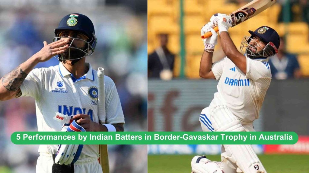 Indian Batters in Border-Gavaskar Trophy