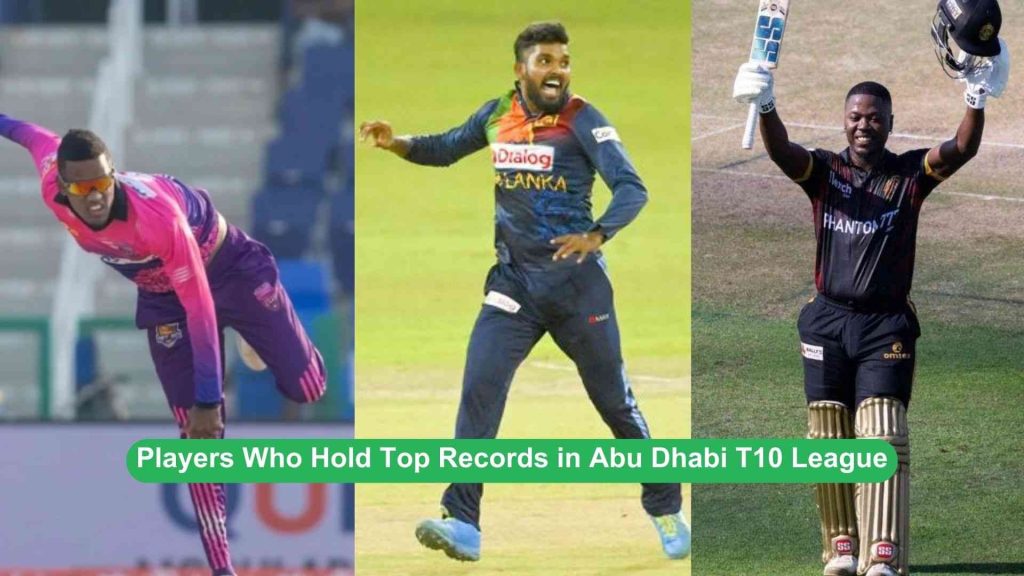 Top Records in Abu Dhabi T10 League