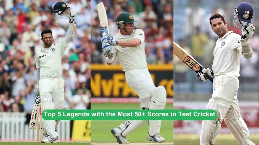 Most 50+ Scores in Test Cricket