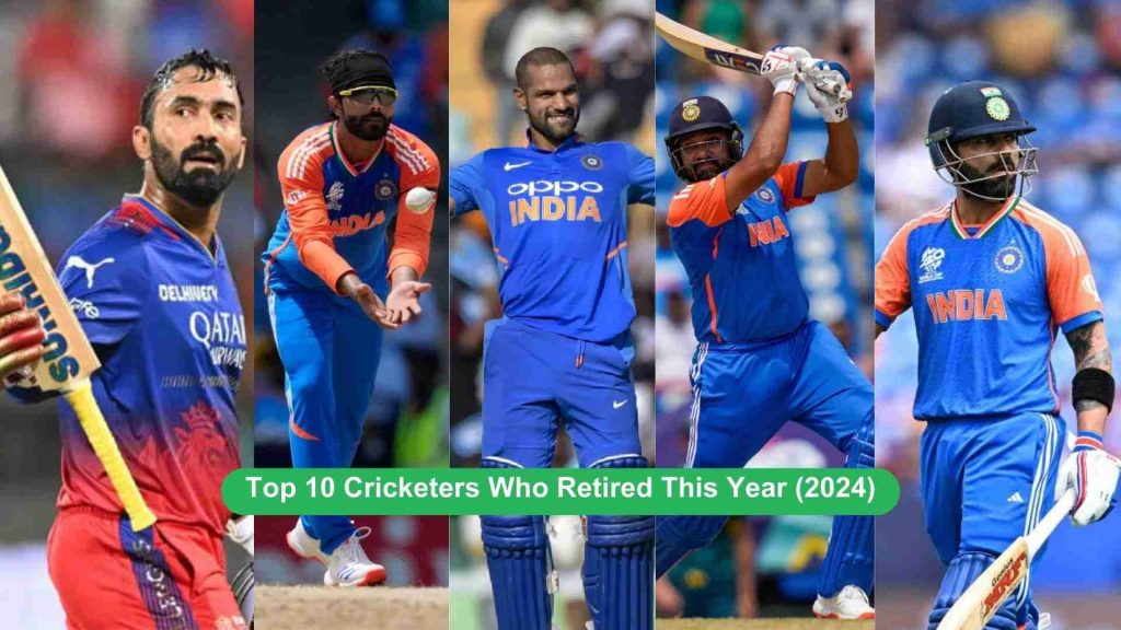 Cricketers Who Retired This Year (2024)