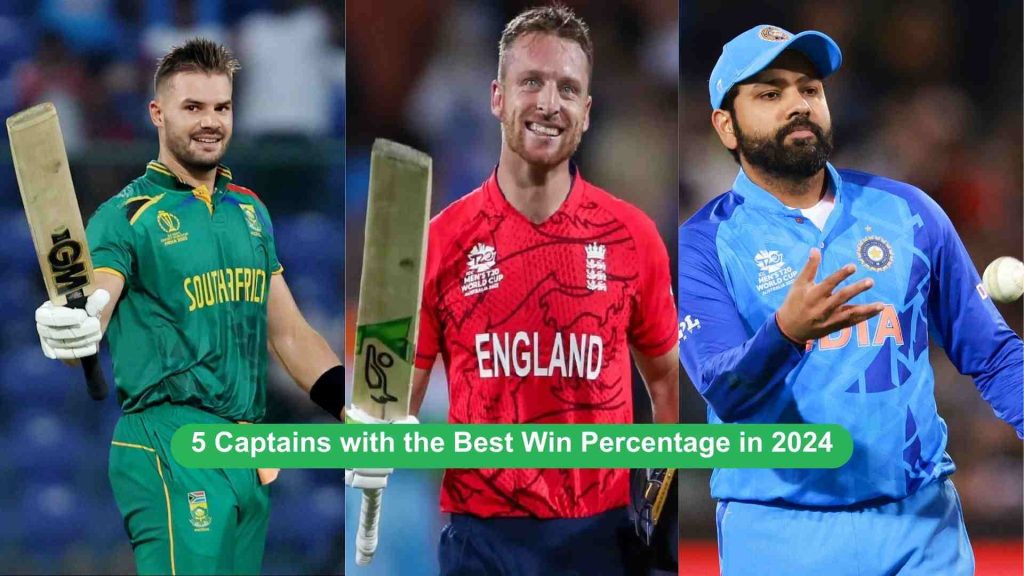 Captains with the Best Win Percentage