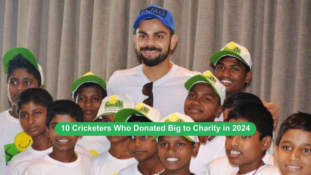 Cricketers Who Donated Big to Charity