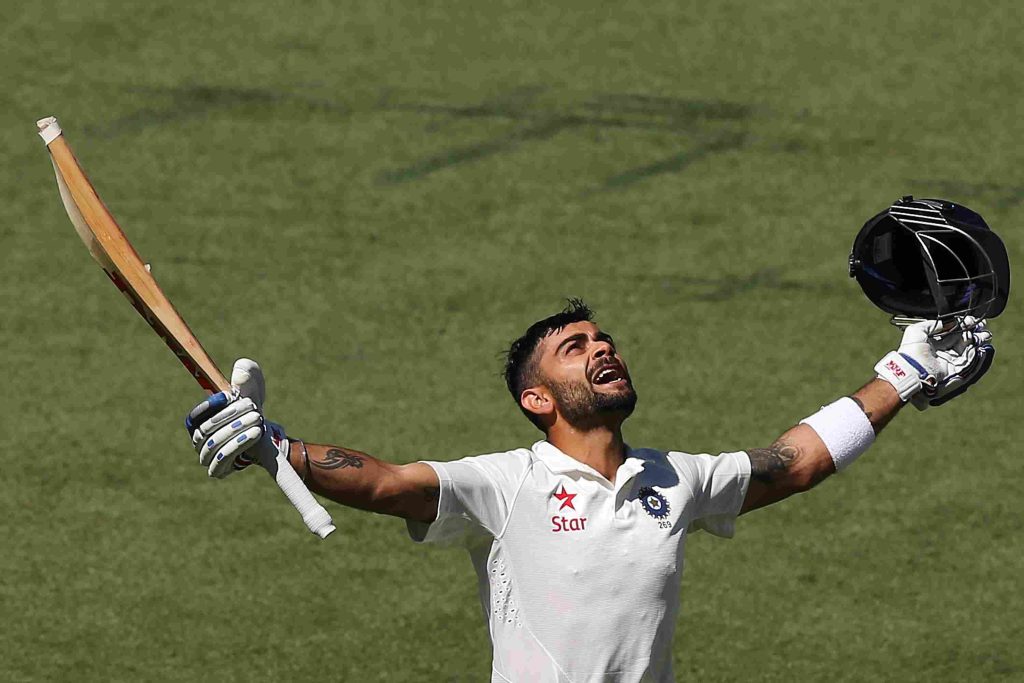 Virat Kohli Bat in Australia