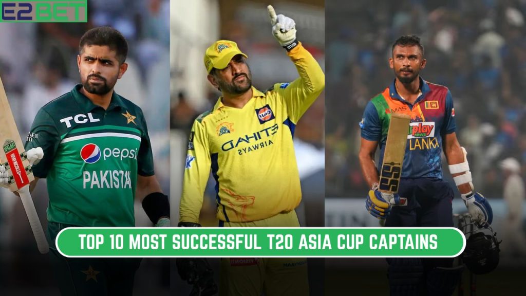 Most Successful T20 Asia Cup Captains