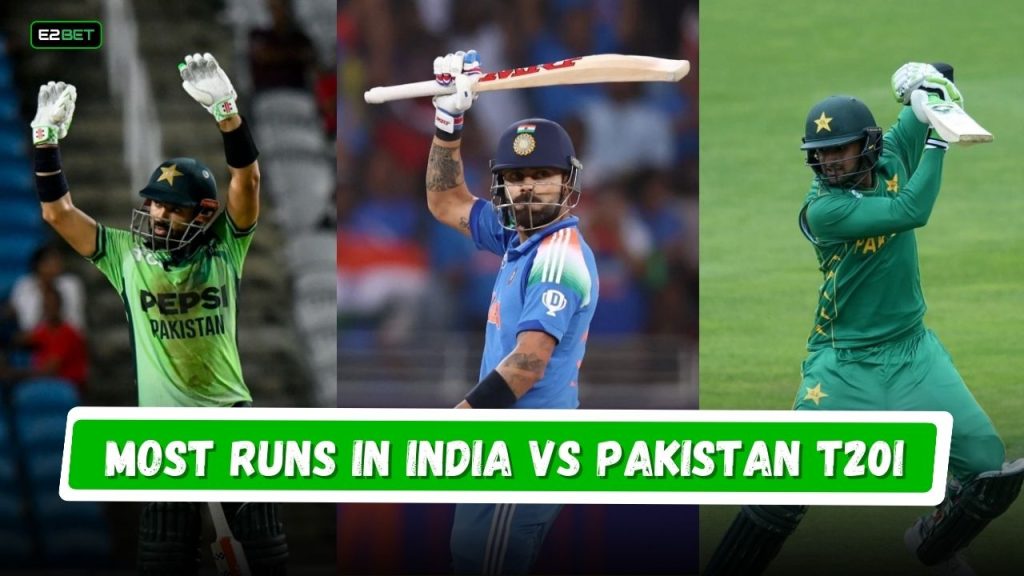 Most Runs in India vs Pakistan T20I