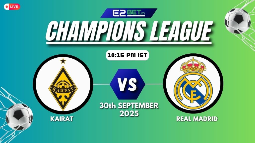 Kairat vs Real Madrid