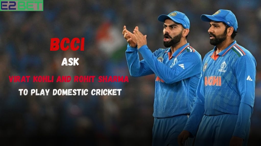 Virat Kohli and Rohit Sharma