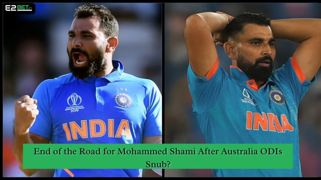 End of the Road for Mohammed Shami