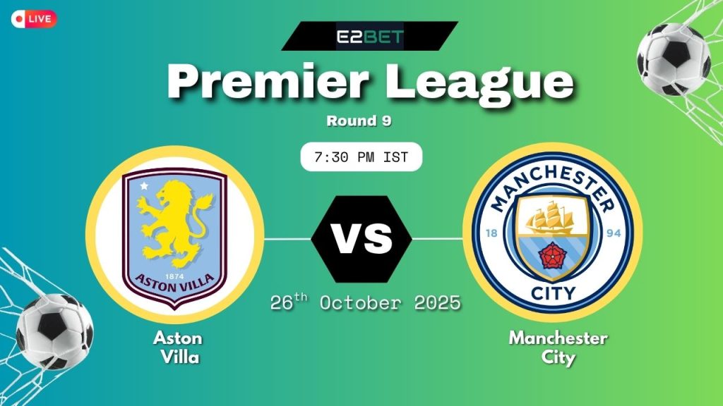 Aston Villa vs Manchester City