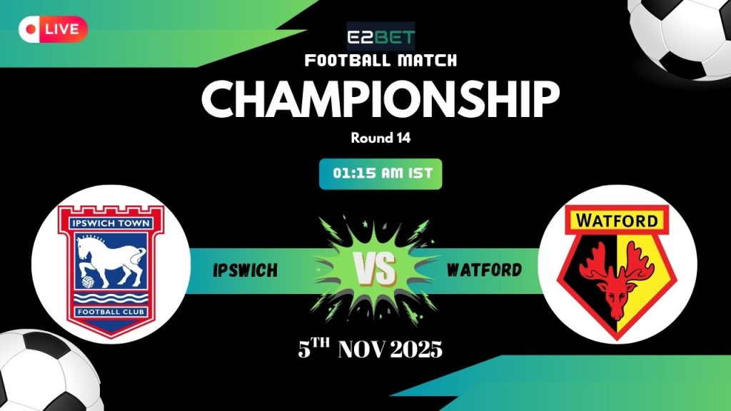 Ipswich vs Watford