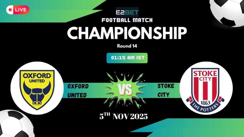 Oxford United vs Stoke City