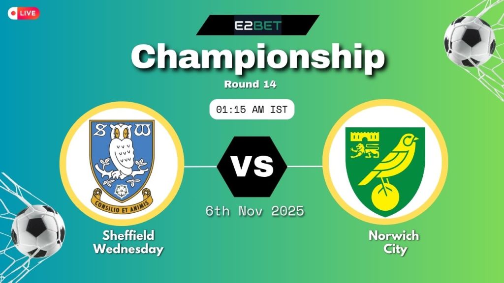 Sheffield Wednesday vs Norwich City