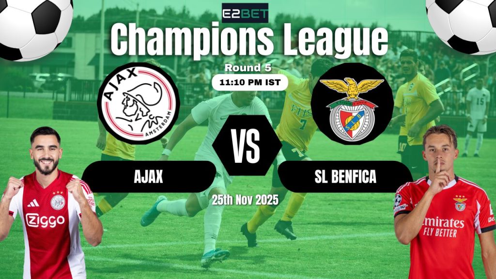Ajax vs SL Benfica