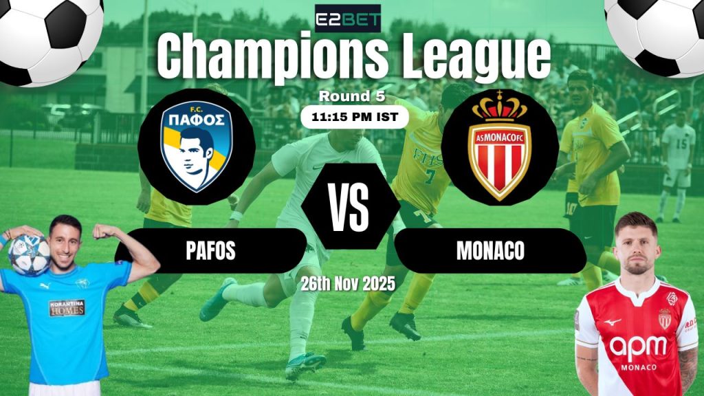 Pafos vs Monaco
