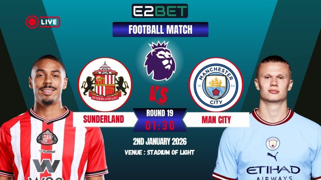Sunderland vs Man City