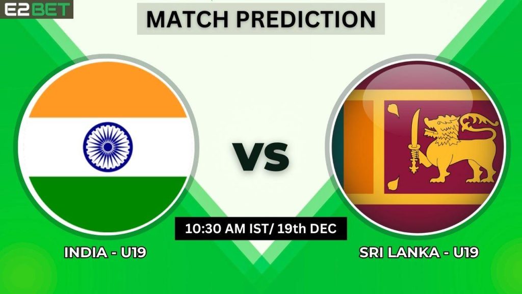 IND-U19 vs SL-U19