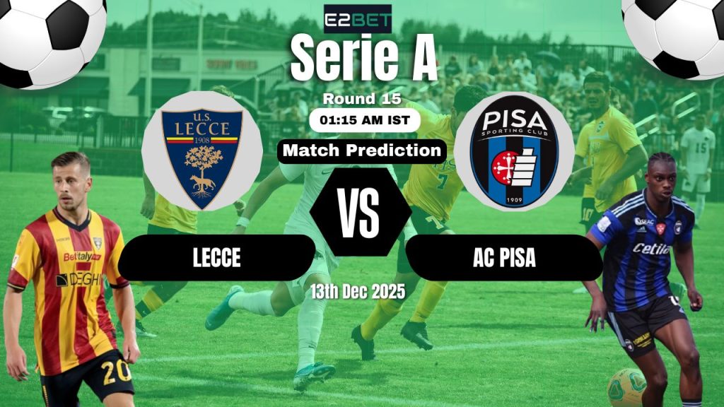 Lecce vs AC Pisa