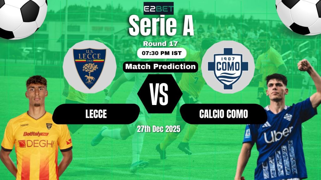 Lecce vs Calcio Como