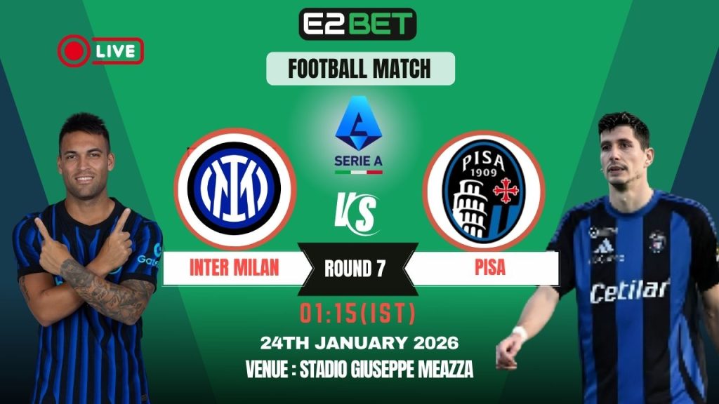 Inter Milan vs Pisa