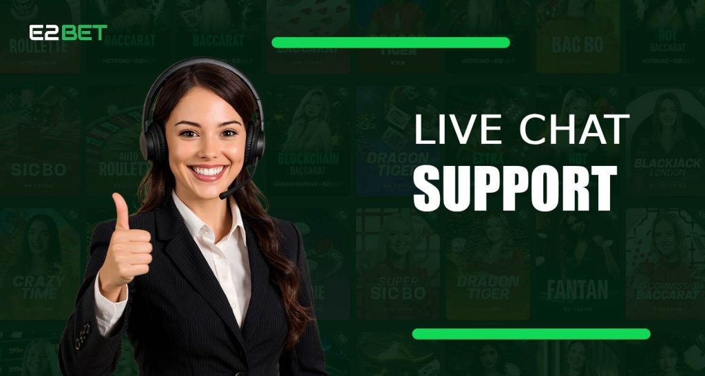E2bet Philippines Live Chat Support