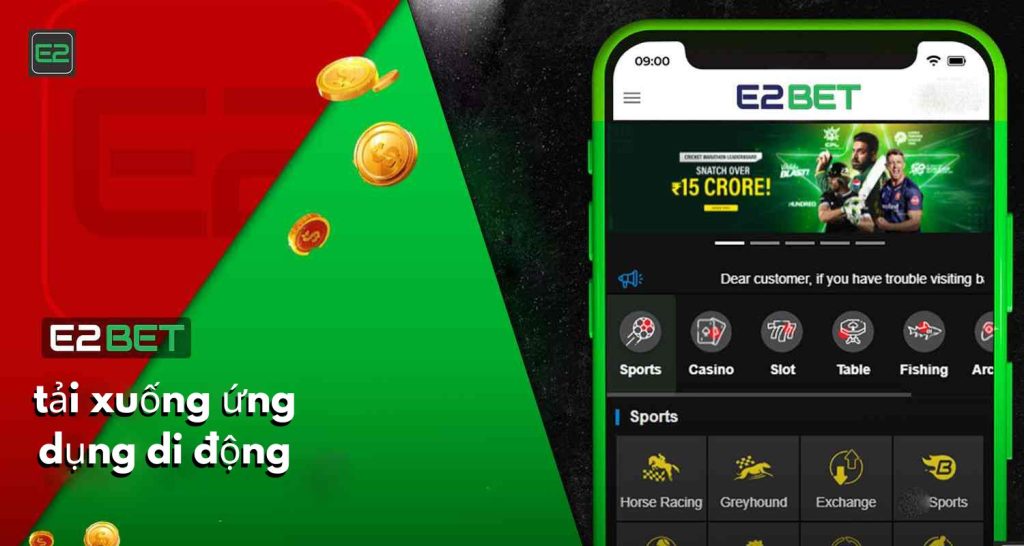 Tải xuống Ứng dụng Di động E2bet Vietnam