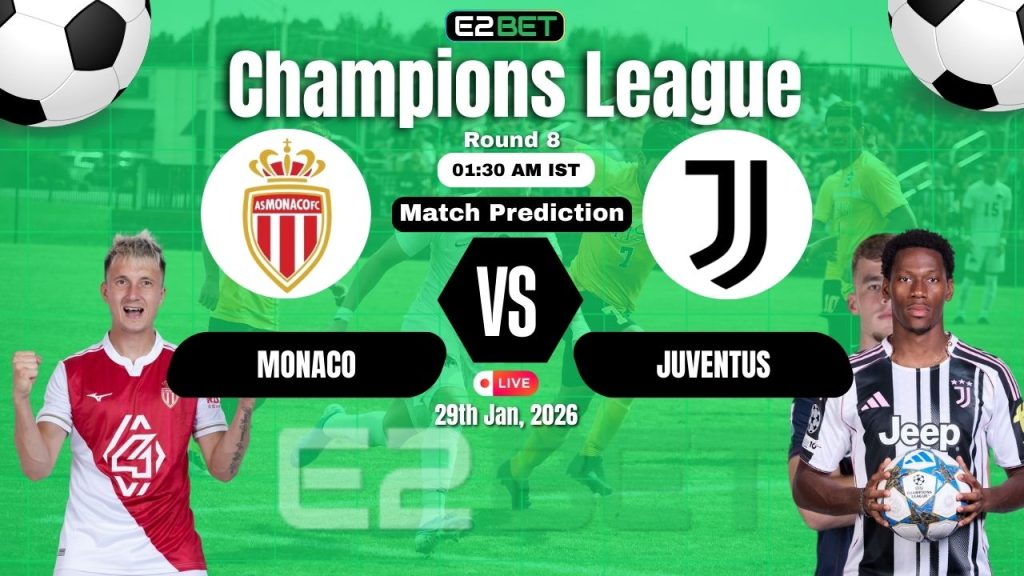 Monaco vs Juventu