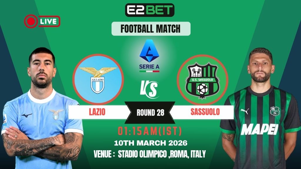 Lazio vs Sassuolo