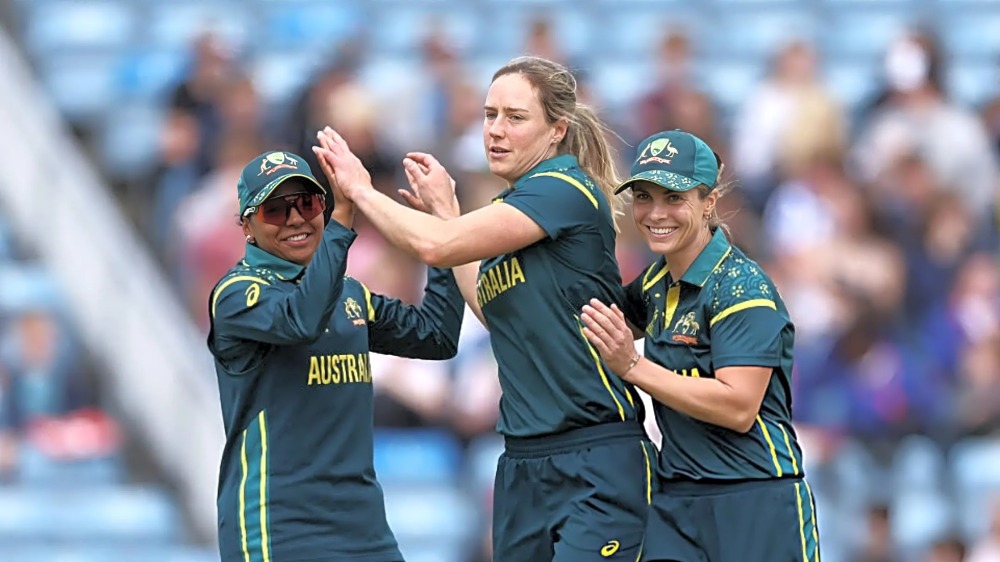 Ellyse Perry Stars as Australia
