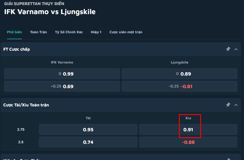 IFK Varnamo vs Ljungskile