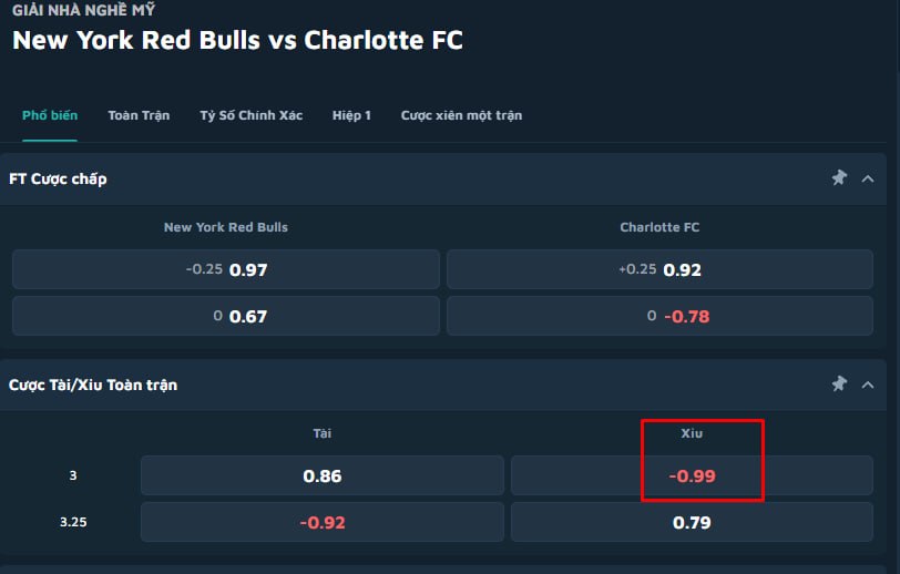 New York Red Bulls vs Charlotte FC