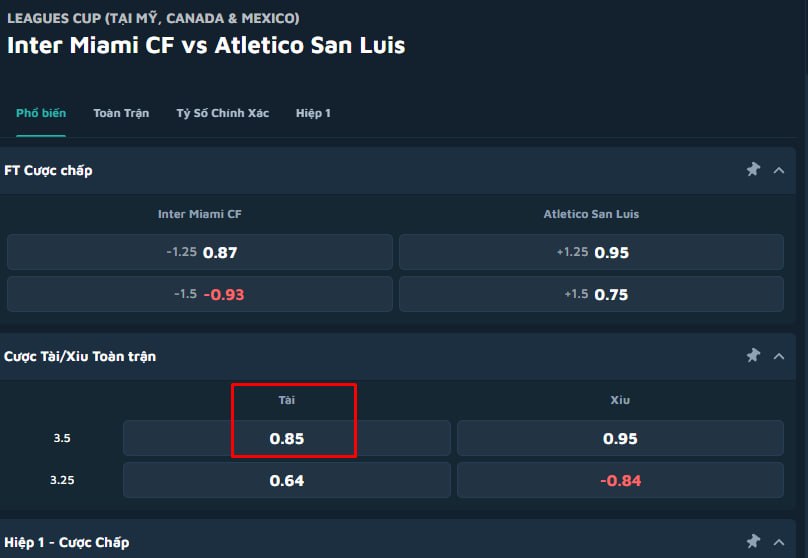 Inter Miami CF vs Atletico San Luis
