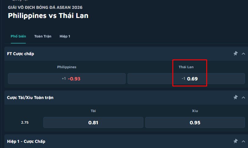 Philippines vs Thailand