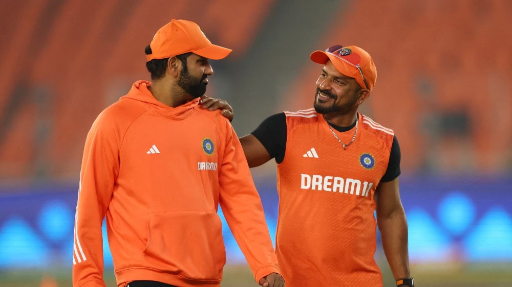Rohit Sharma Reacts to T Dilip's BCCI Exit