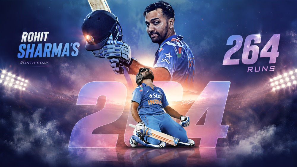 Rohit Sharma’s 264 Runs