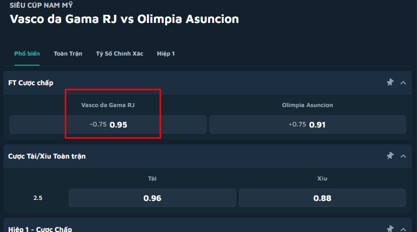 Vasco da Gama RJ vs Olimpia Asuncion