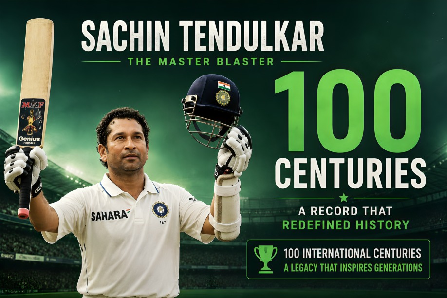 Sachin Tendulkar 100 Centuries Record